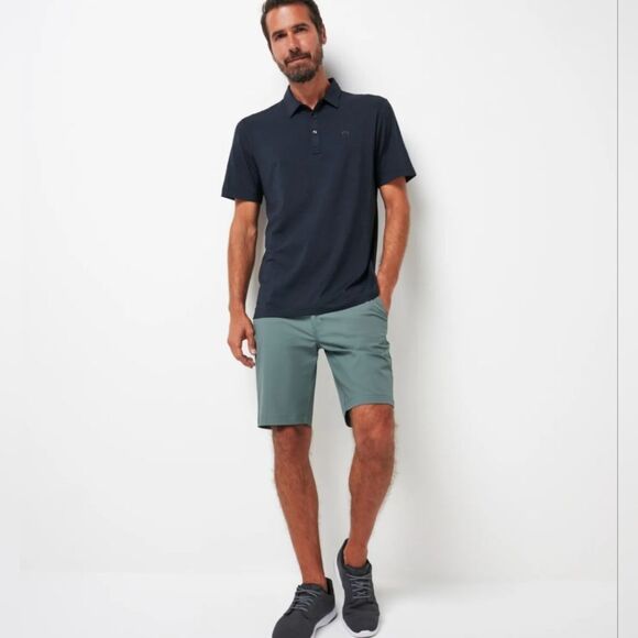 Travis Mathew Wanderlust 9" Short In Balsam Green Sz 36 - Picture 1 of 12